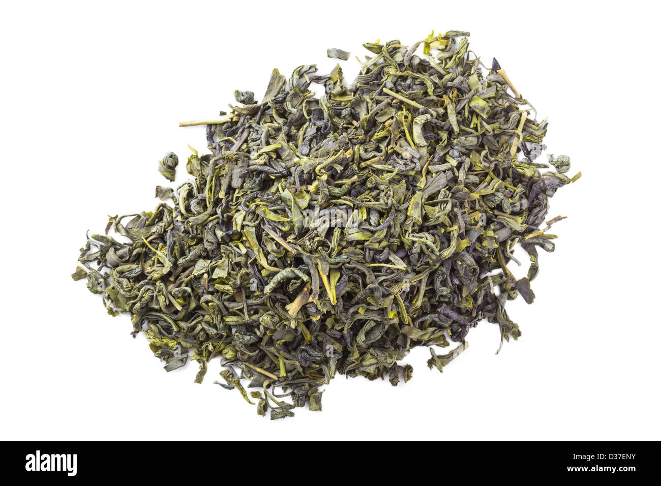 Green Tea leaves Stock Photo Alamy