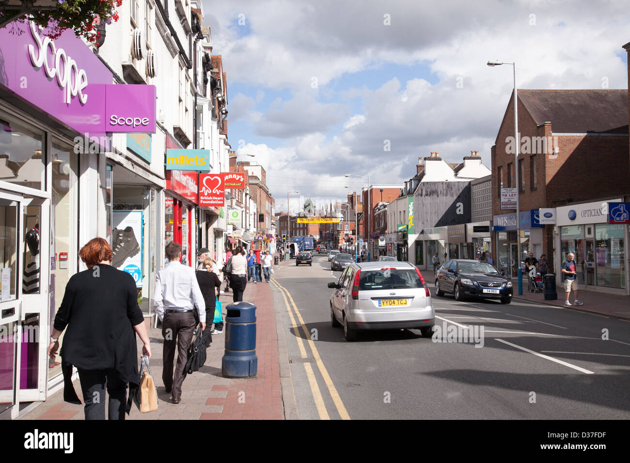Scope charity shop in Tonbridge High Street Kent UK Stock Photo Alamy