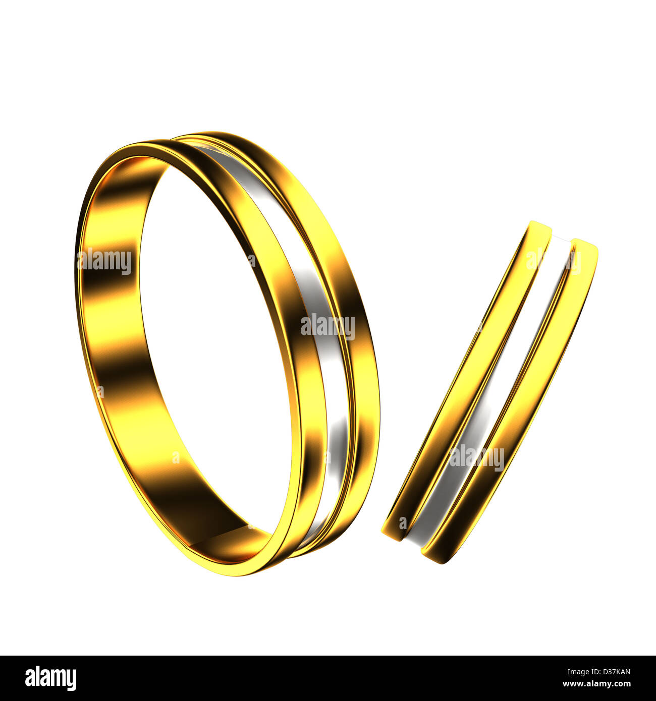 Modern ring for adv or others purpose use Stock Photo