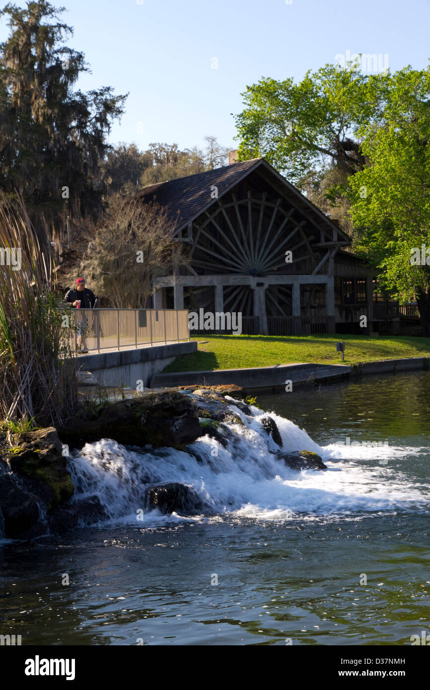 The Old Spanish Sugar Mill Restaurant is a key attraction at DeLeon