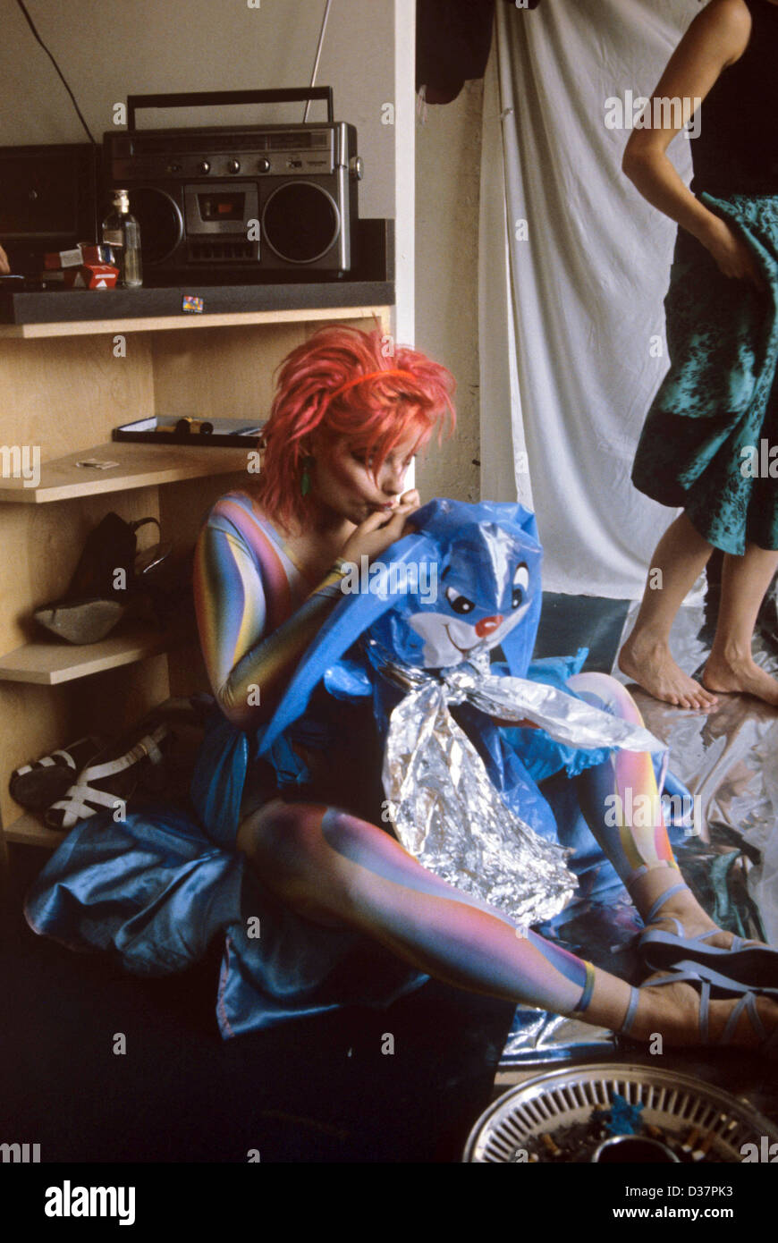 Singer Nina Hagen who was denaturalised by the GDR in 1976 pictured in July  1980 in New York Stock Photo - Alamy