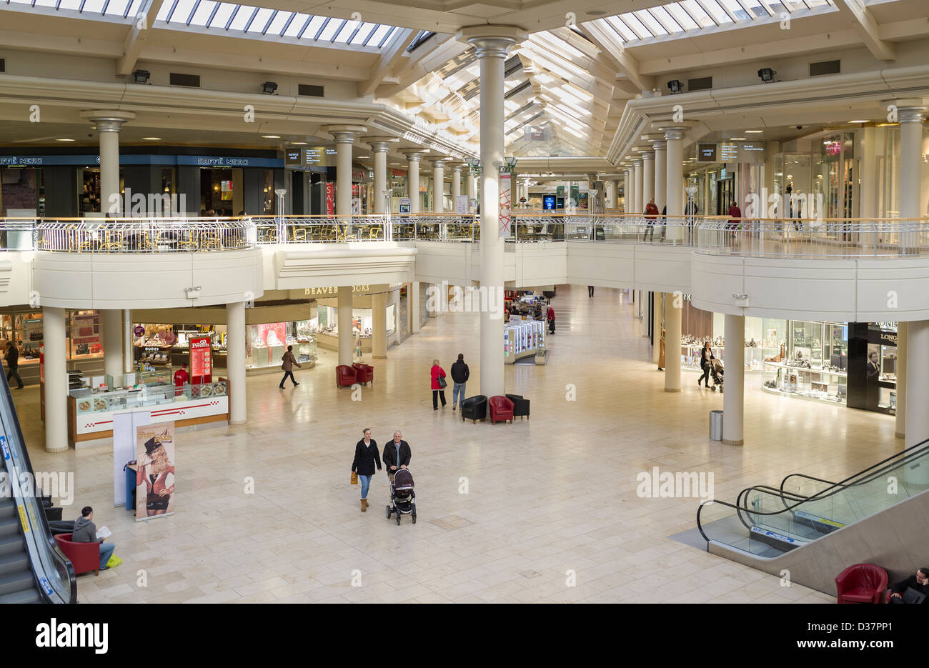 MetroCentre Shopping Mall Gateshead Stock Photo