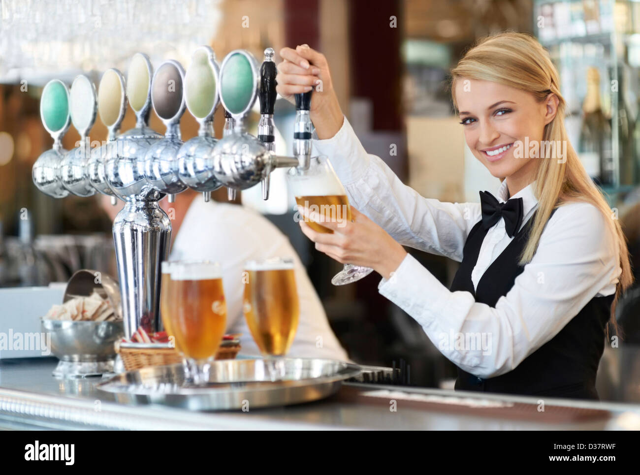Bartender Cleavage