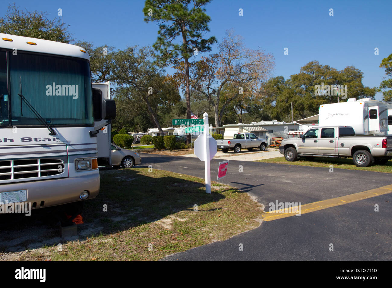 Camping resort hires stock photography and images Alamy