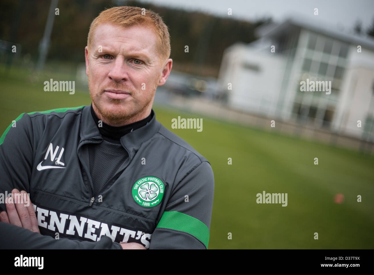 Neil Lennon Manager Of Celtic Fc Photographed At The Celtic Training Grounds In Lennonxtown Near Glasgow Scotland Stock Photo Alamy