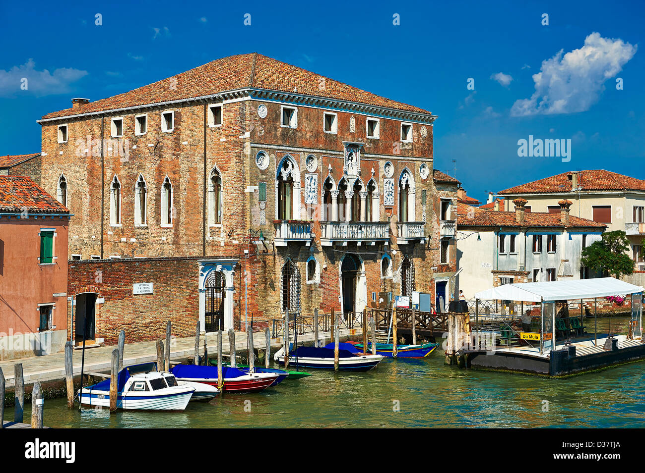 Murano Island, Venice, Italy Stock Photo