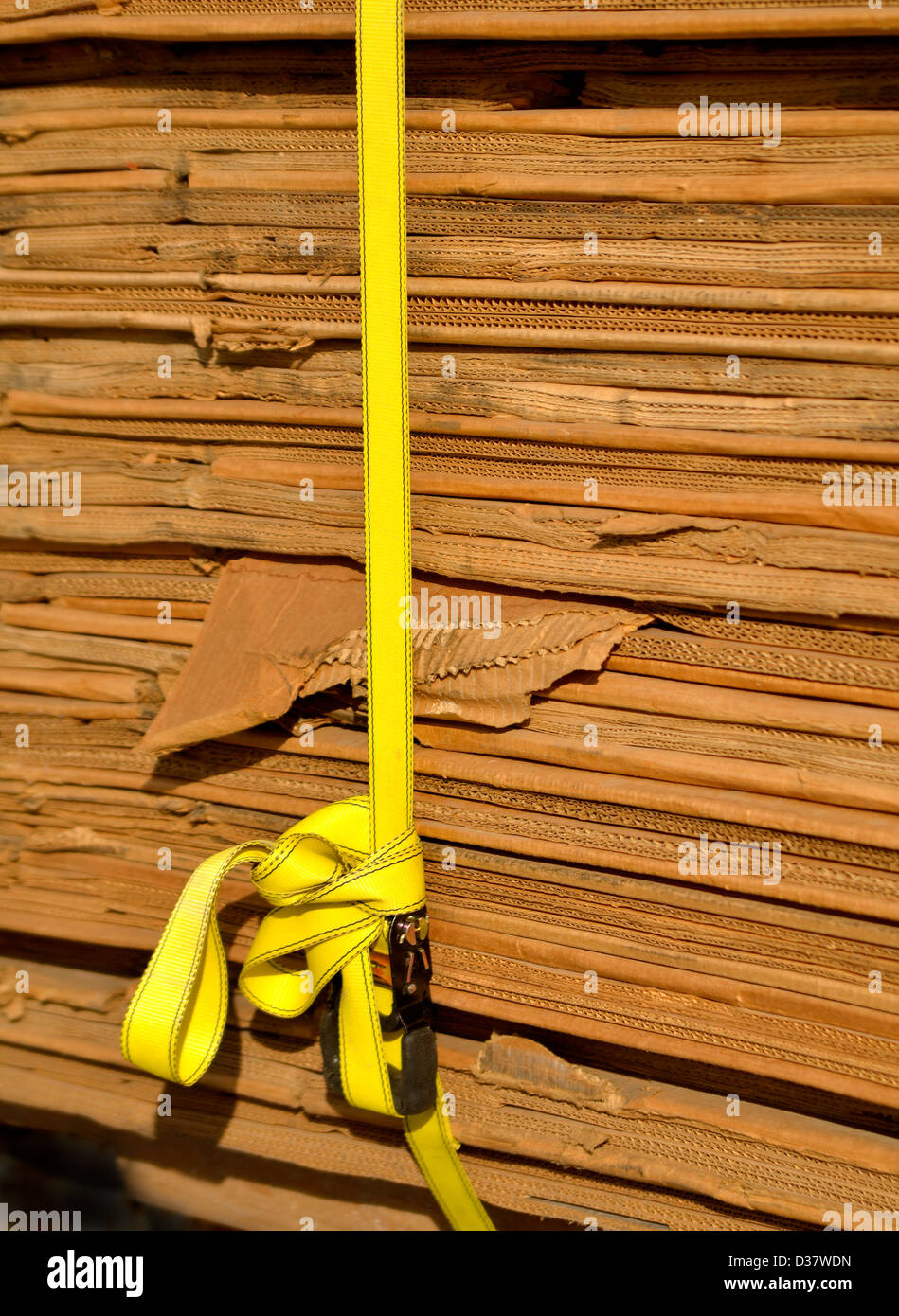 Stack of Cardboard for packing or recycling Stock Photo Alamy