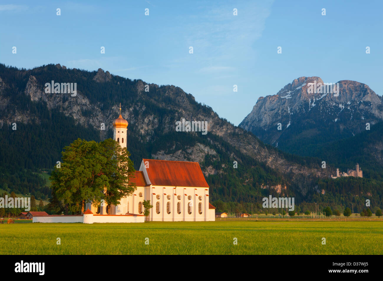 St Coloman church, Schwangau, Bavaria, Germany Stock Photo - Alamy