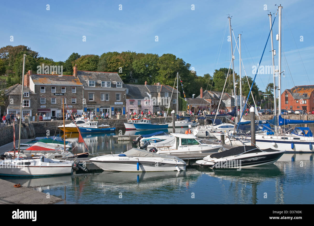Looking across the harbour with North Quay Parade in the background