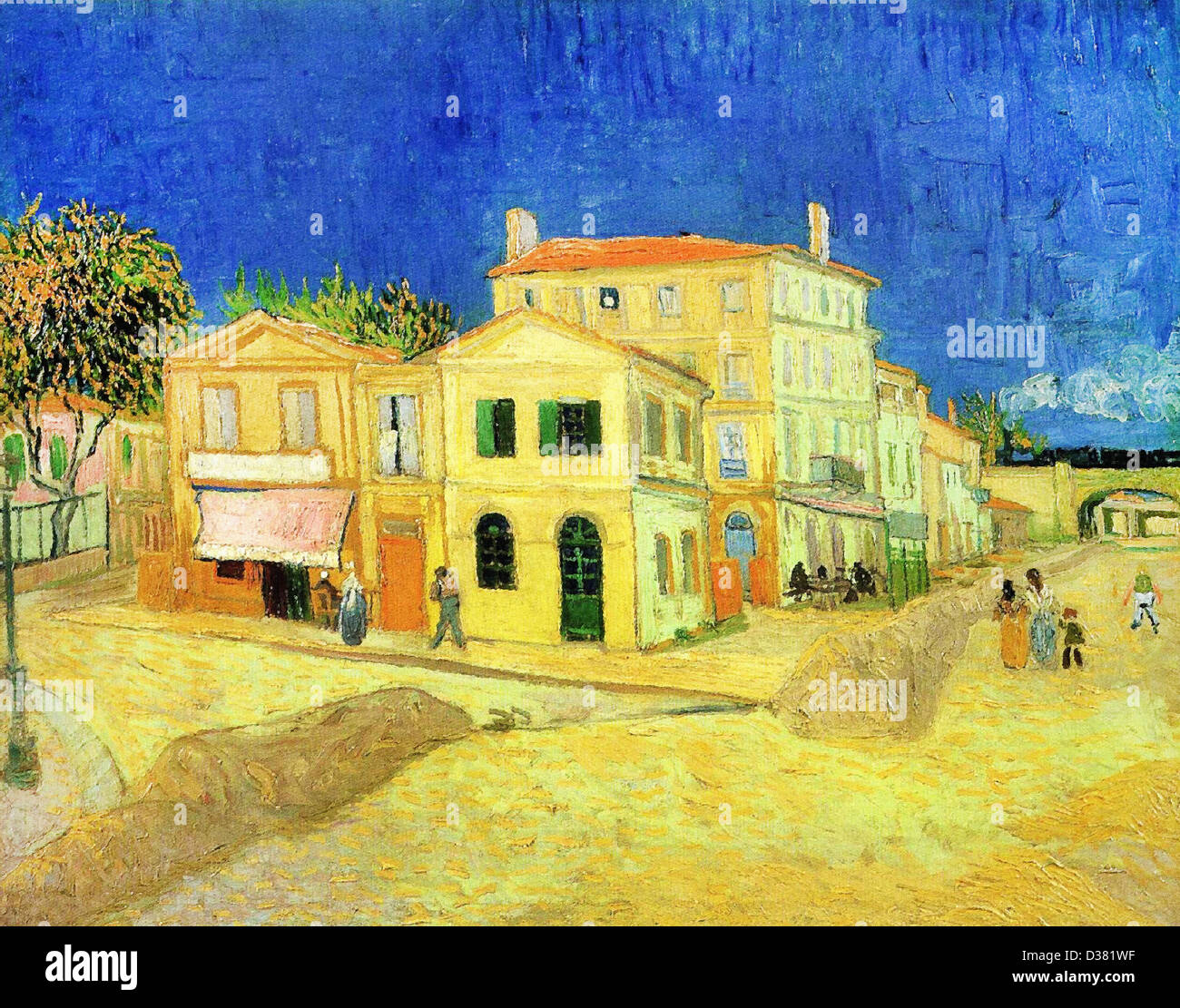 The yellow house vincent van gogh hi-res stock photography and images -  Alamy