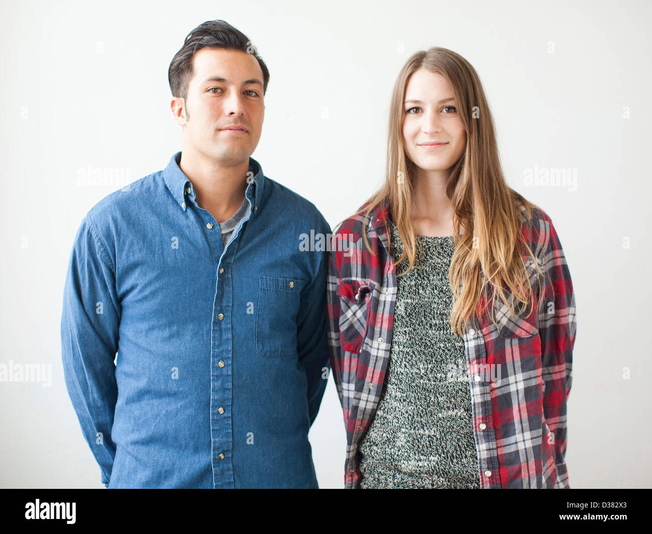Shot young men women hi-res stock photography and images - Alamy