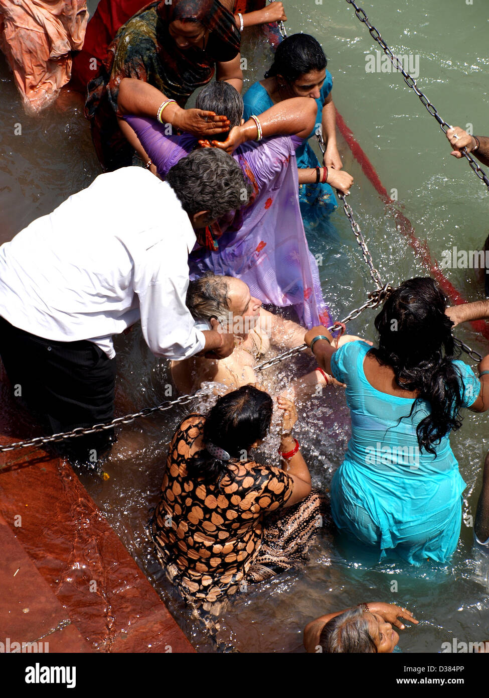 Ganga snan hi-res stock photography and images - Alamy