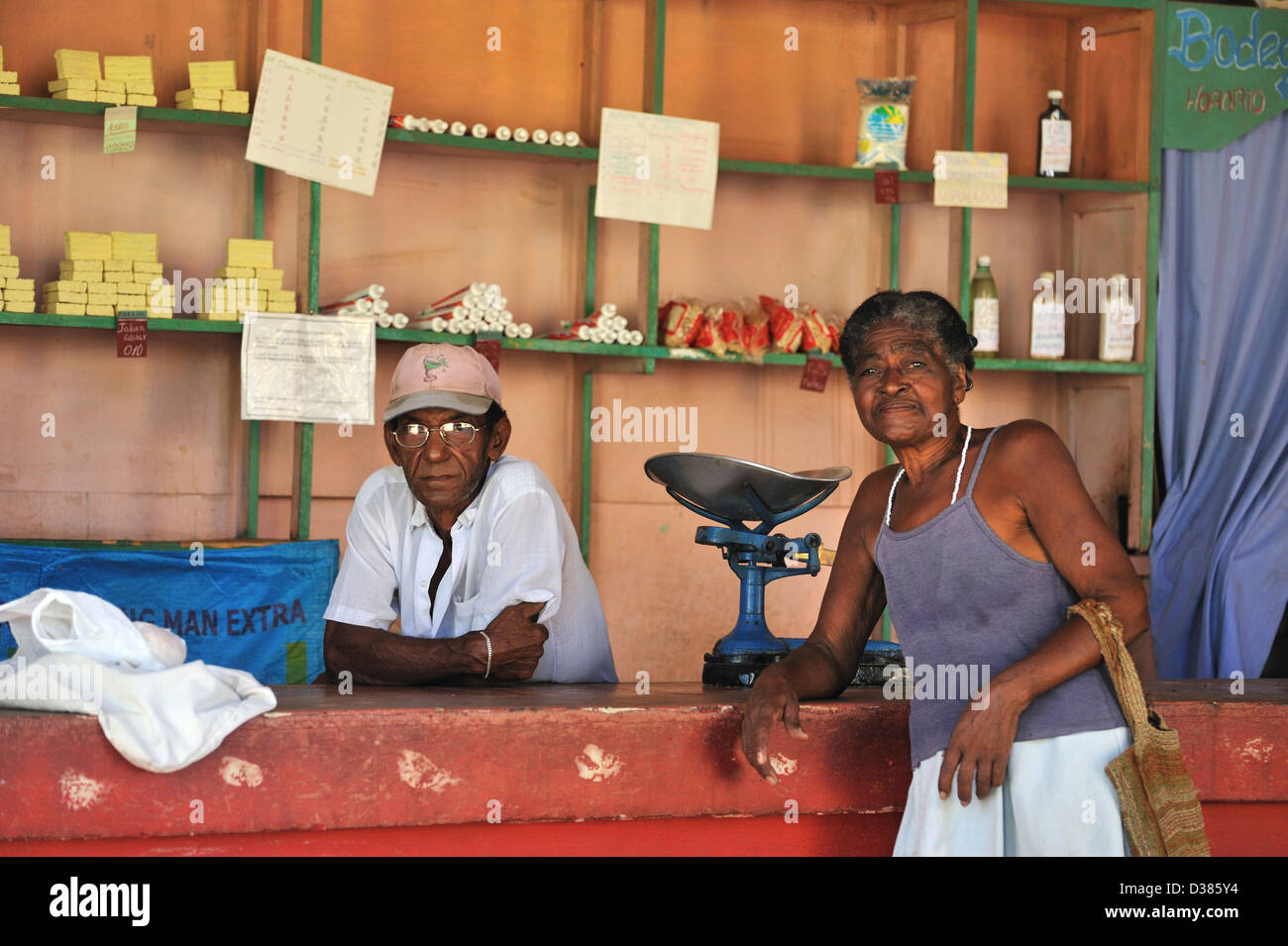 Ration shop, Trinidad, Cuba Stock Photo Alamy