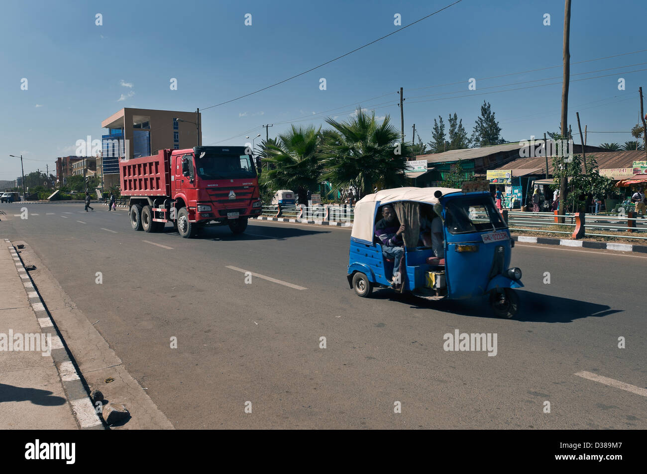 Traffic at Bahir Dar, Ethiopia Stock Photo - Alamy