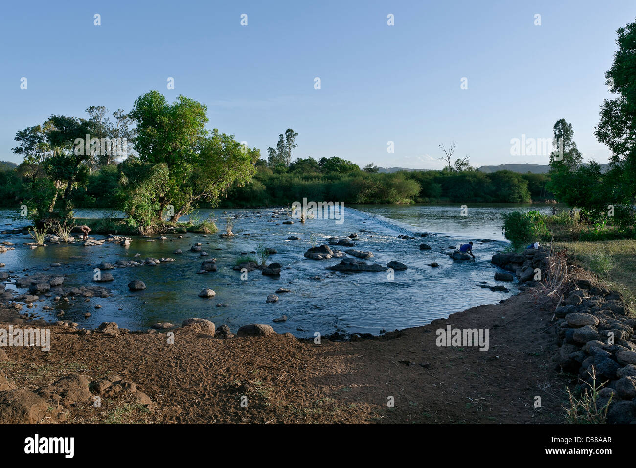 the Blue Nile, Ethiopia Stock Photo Alamy