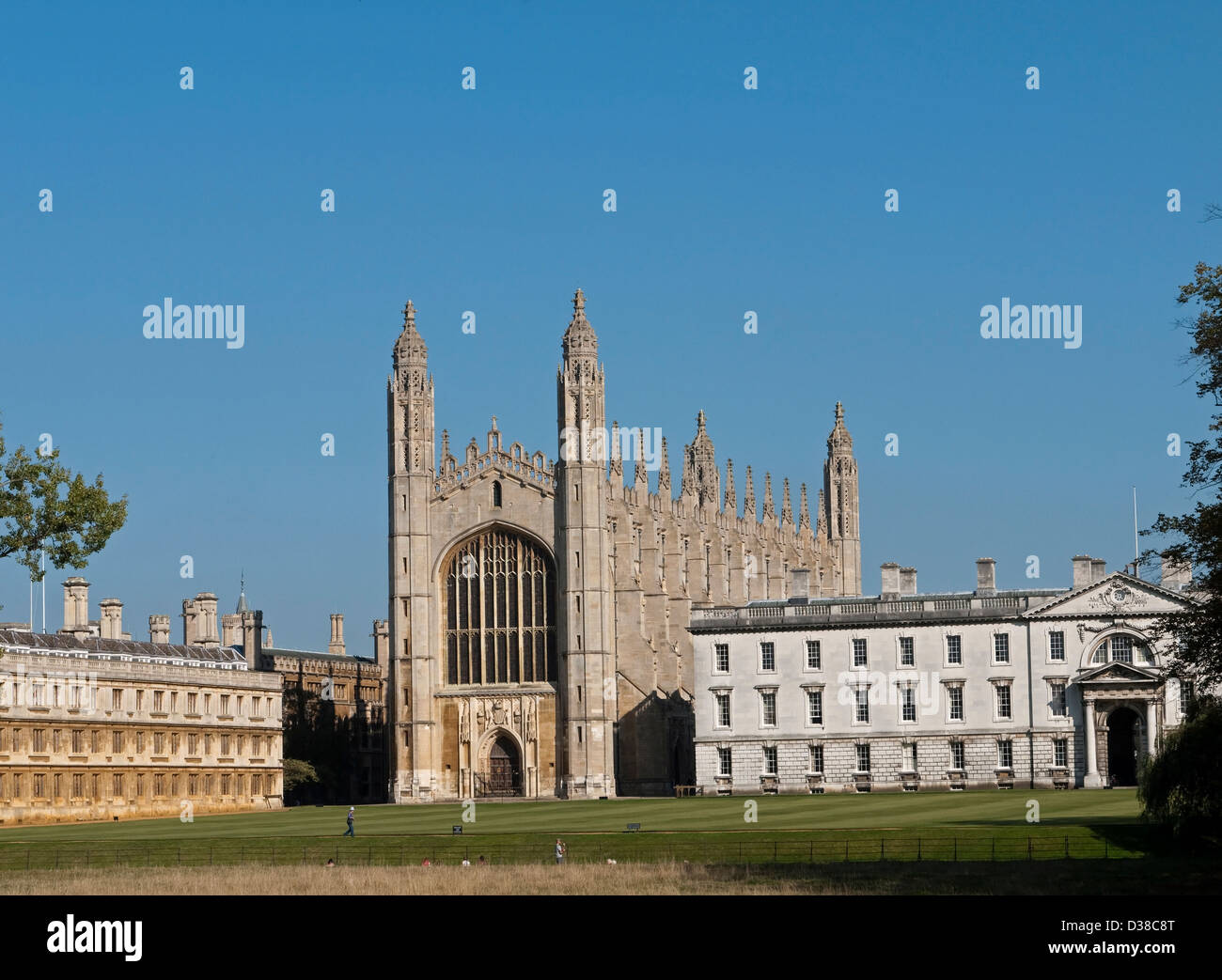 King's College Chapel, and King's College, Cambridge, England Stock Photo