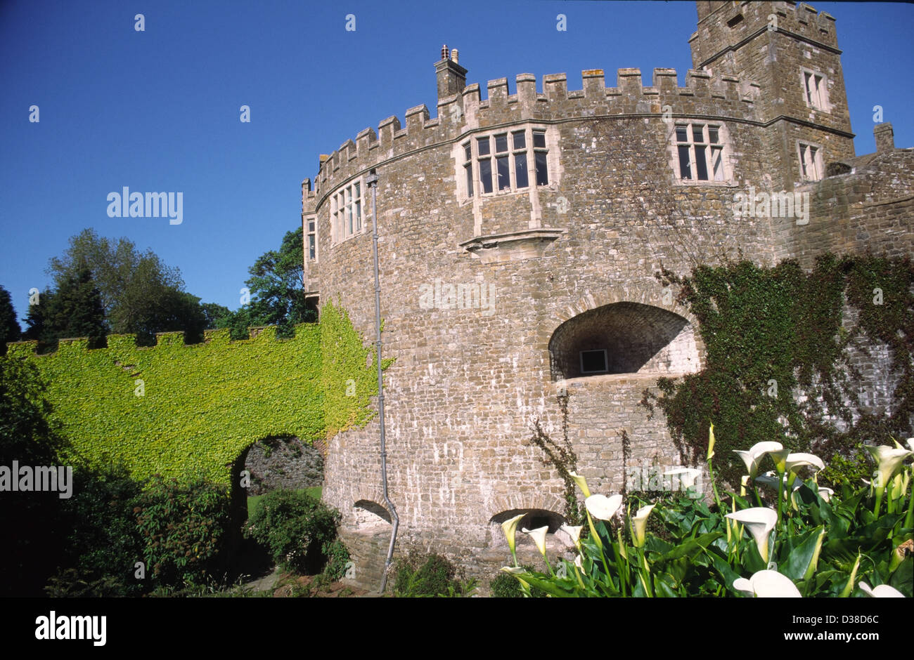 Walmer Castle and Gardens, Walmer, near Deal, Kent, England Stock Photo