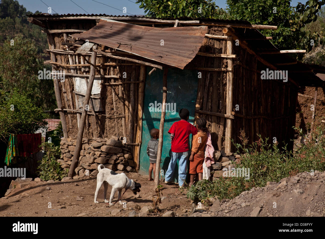 Ethiopian house hires stock photography and images Alamy