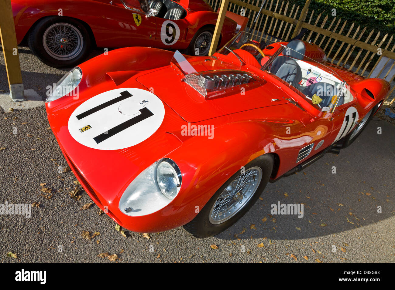 1959 Ferrari Testa Rossa 59/60, ou TR 250. Ancienne voiture de course Ferrari Factory-Works