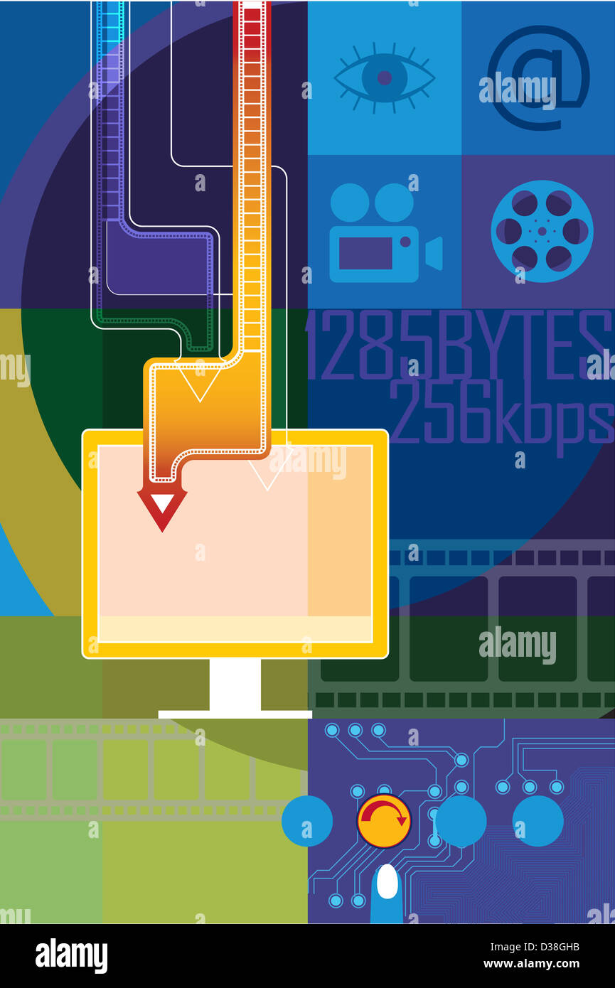 Computer clip art hi-res stock photography and images - Alamy