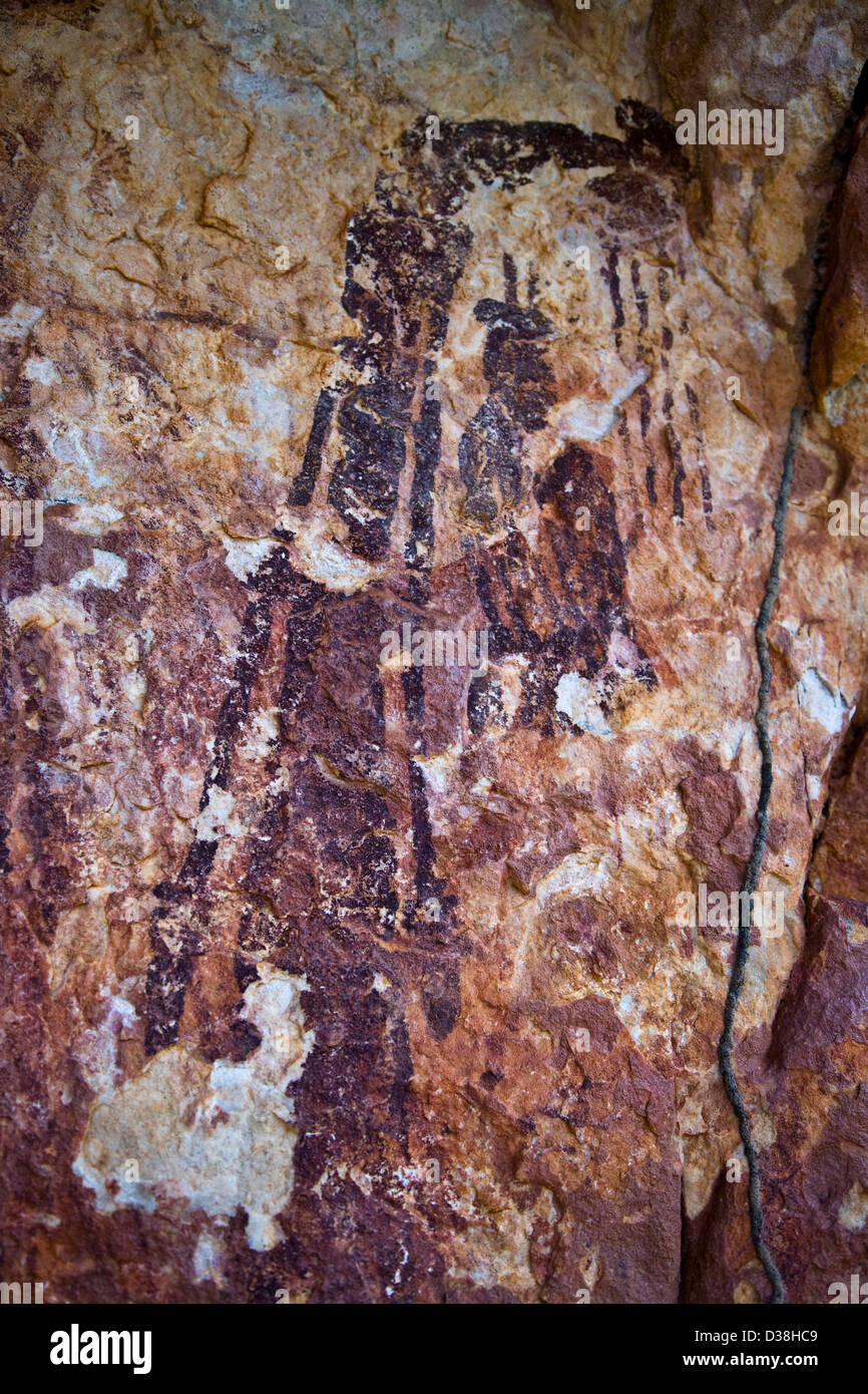 Gwion Gwion (or Bradshaw) rock art, Jar Island in Vansittart Bay