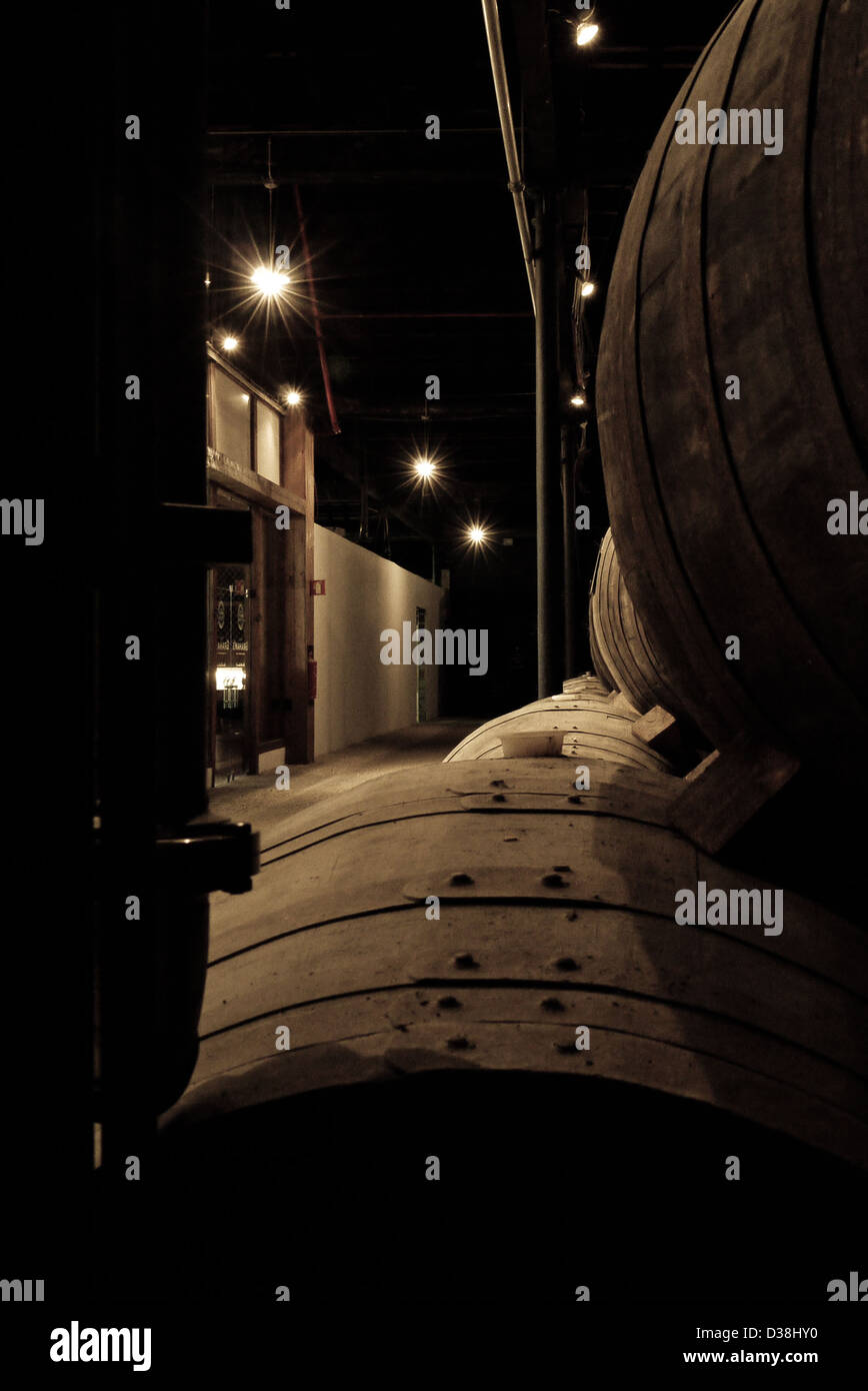 Port cellars Porto Portugal Stock Photo Alamy