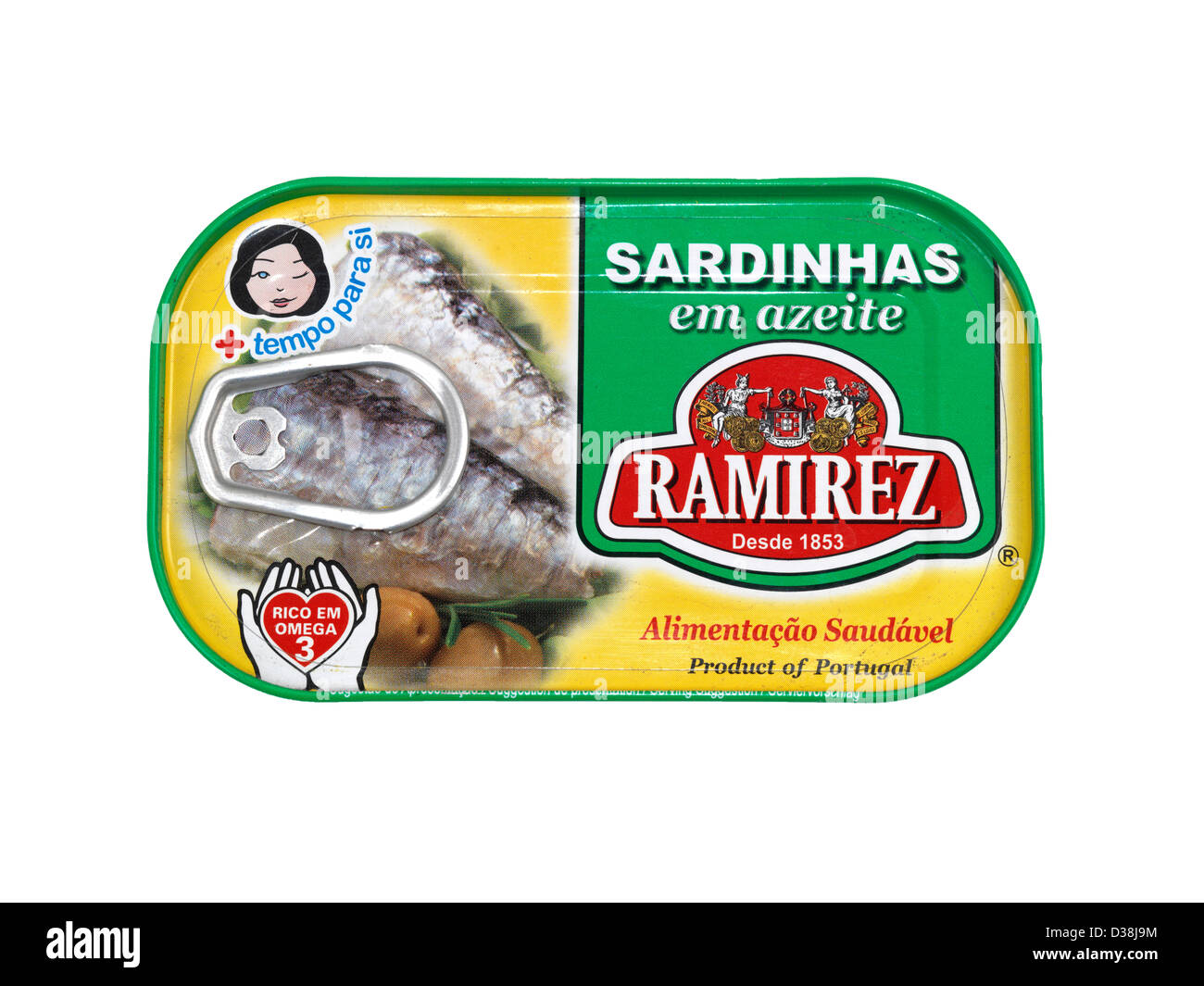 Tin Sardines Stock Photo Alamy