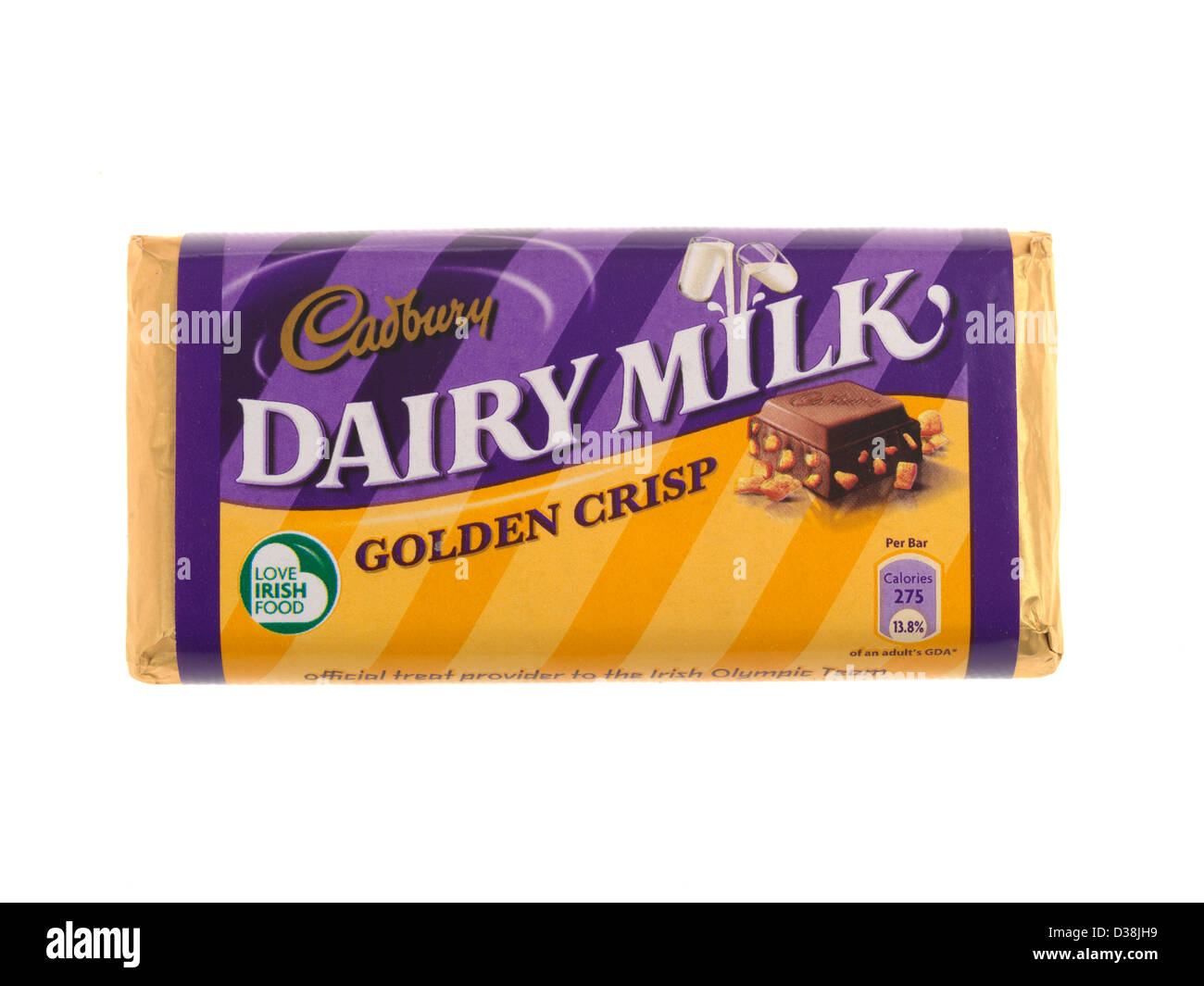 Dairy Milk Golden Crisp Stock Photo Alamy