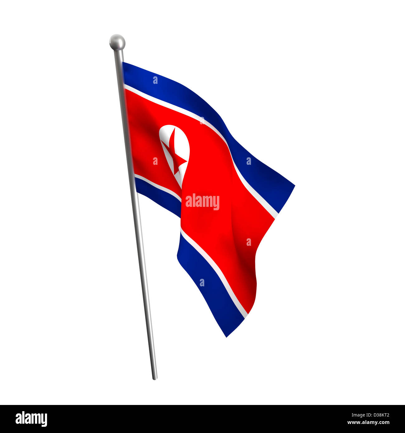 North korea flag hires stock photography and images Alamy