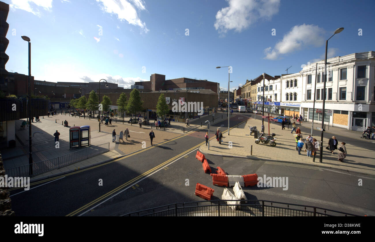 Barnsley Town Centre , South Yorkshire , Stock Photo