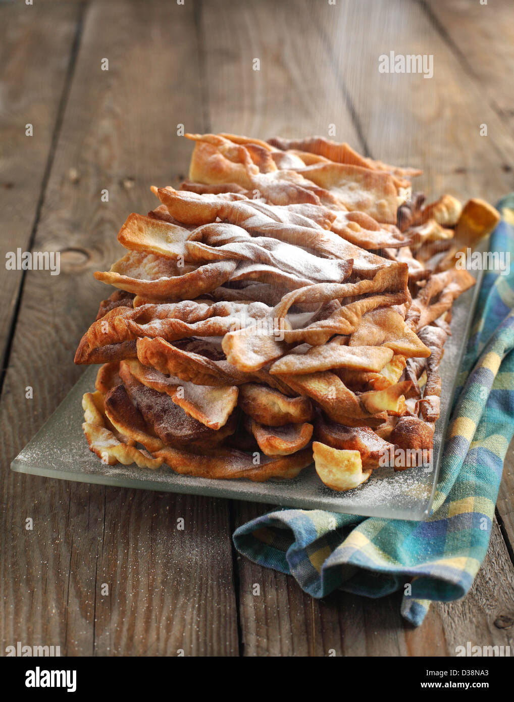 Sweet deep fried pastry Stock Photo