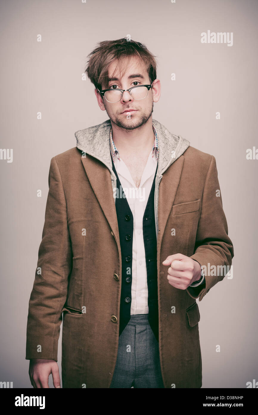 Bemused man hires stock photography and images Alamy