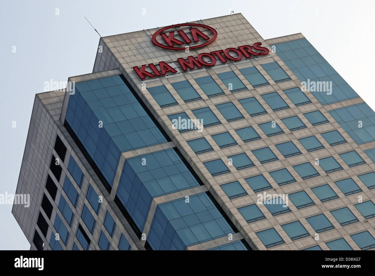 South Korea HyundaiKia Motors Headquarters, Seoul Stock Photo Alamy