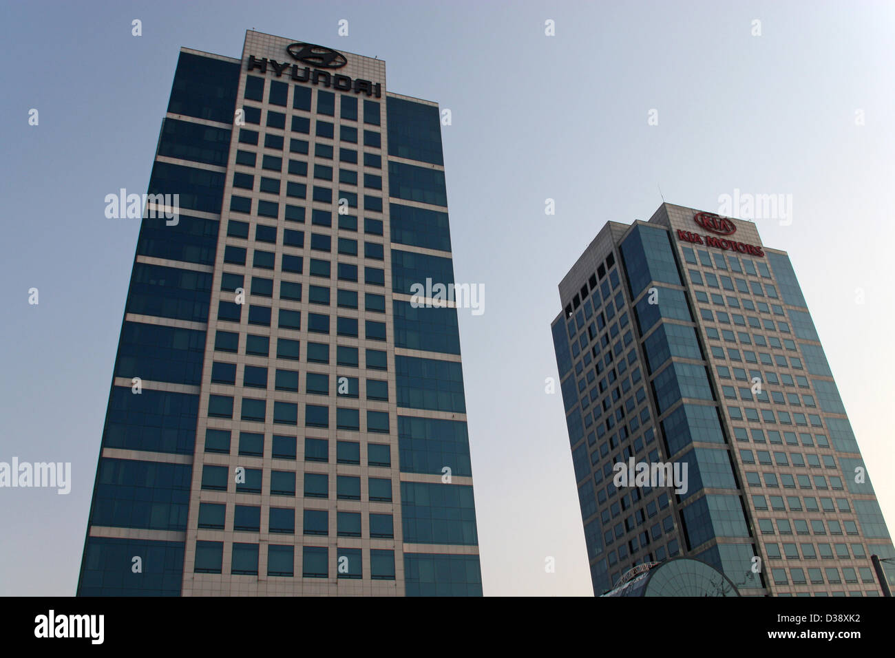 South Korea Hyundai Kia Motors Headquarters Seoul Stock Photo Alamy
