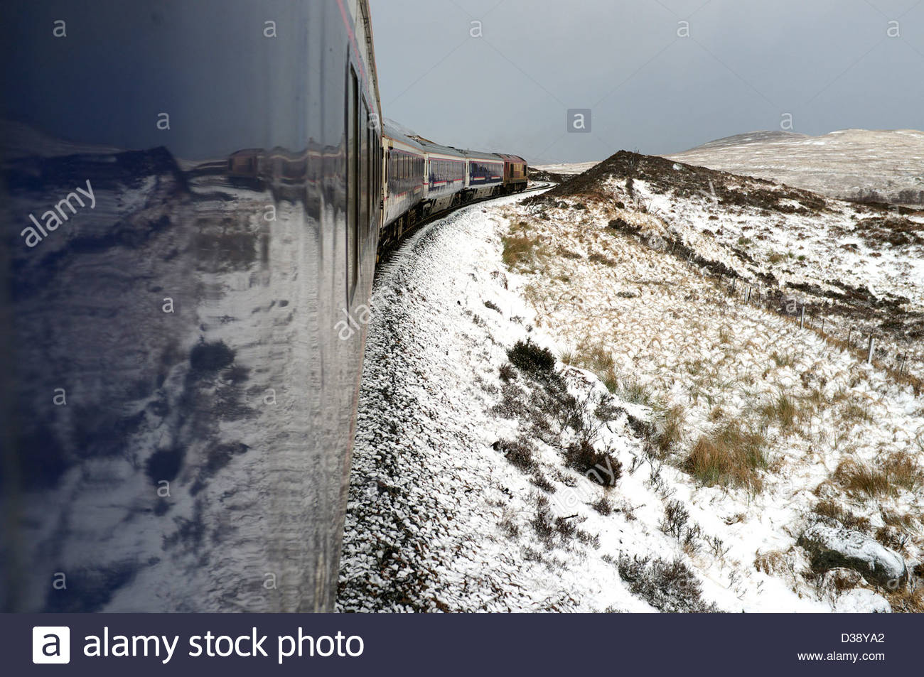 Sleeper Train London To Scotland High Resolution Stock Photography and
