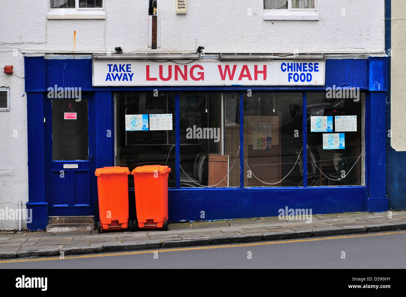 Chinese takeaway, Conwy, North Wales Stock Photo