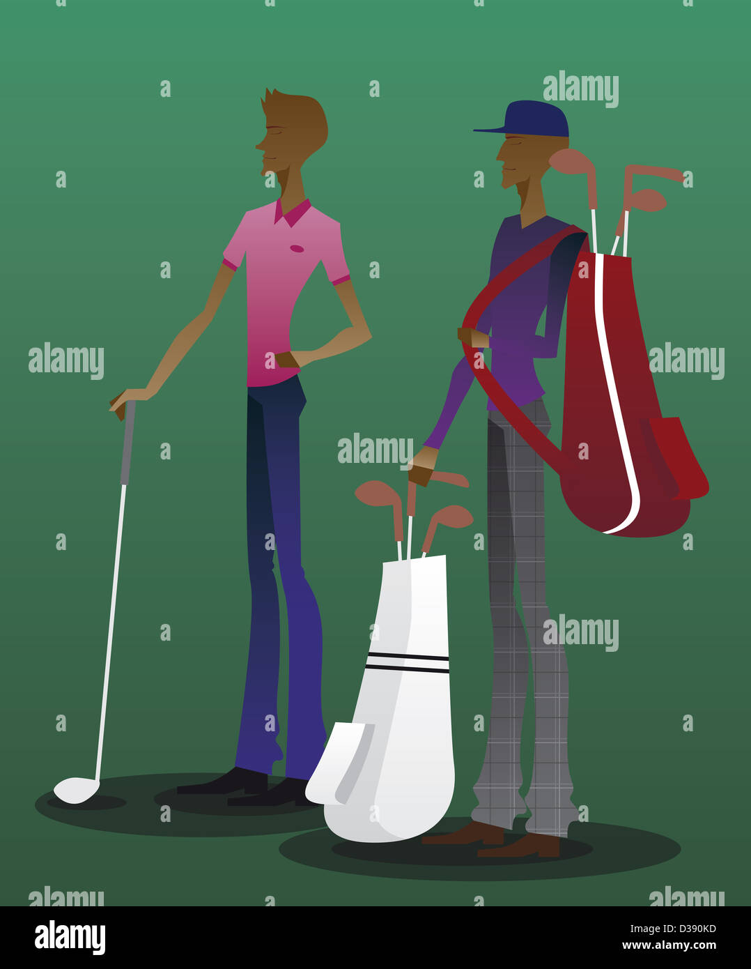 Caddy golf hires stock photography and images Alamy