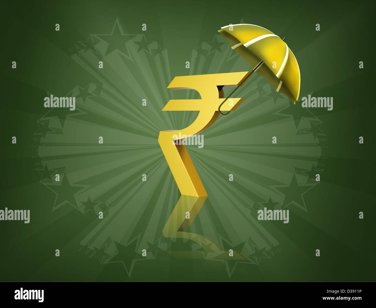 Rupee symbol 3d hi-res stock photography and images - Alamy
