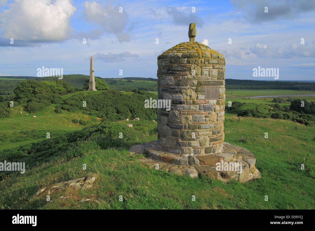 Anwoth Church Millenium Memorial, Vinniehill above Gatehouse of Fleet ...