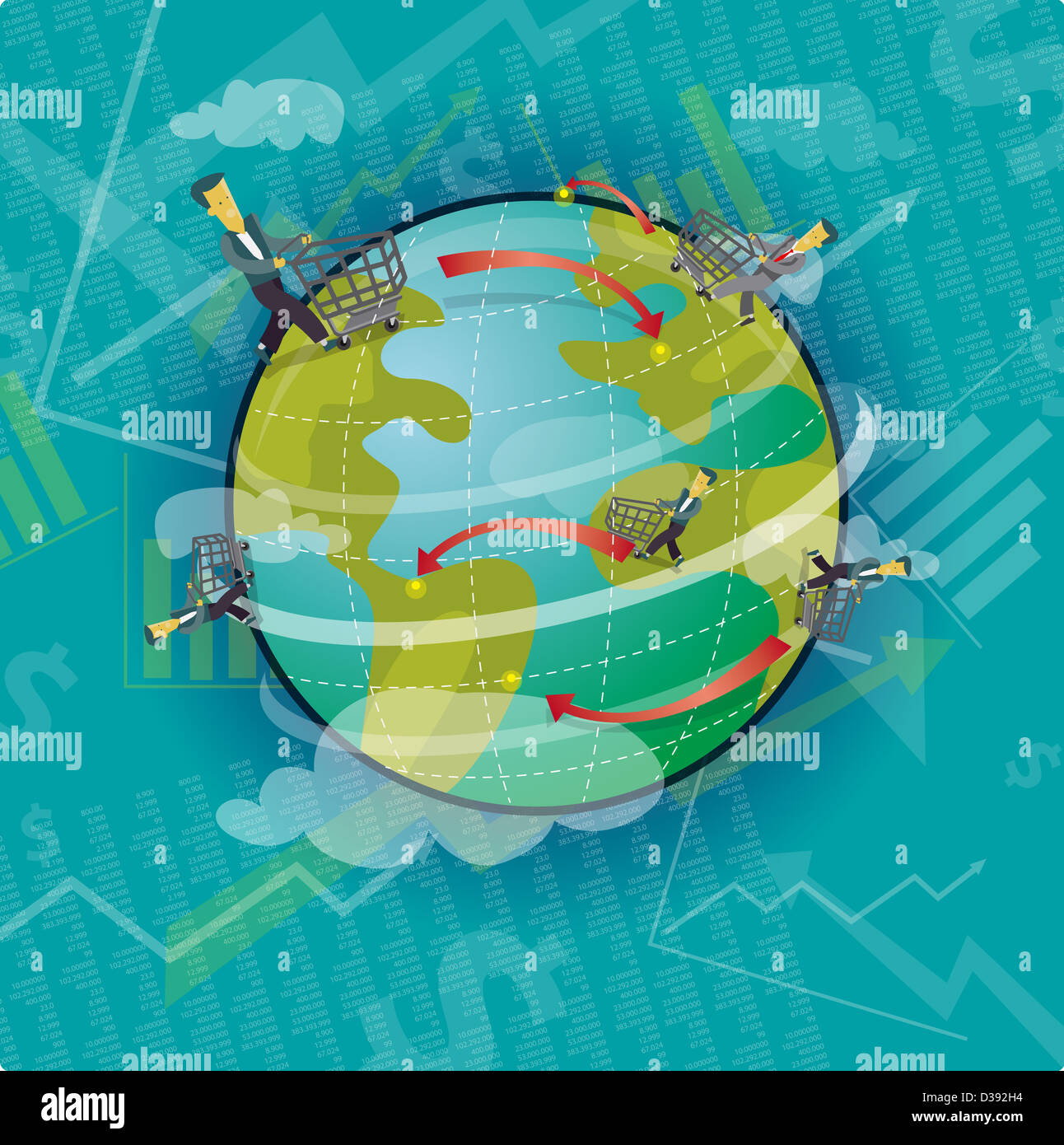 World computer exchange hi-res stock photography and images - Alamy