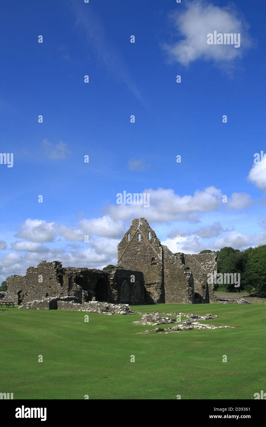 Glenluce Abbey, Wigtownshire, Dumfries & Galloway, Scotland, UK Stock Photo