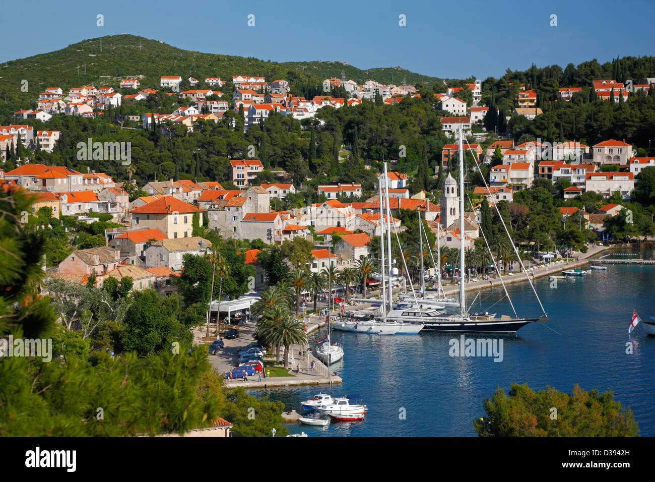 Cavtat, Croatia Stock Photo