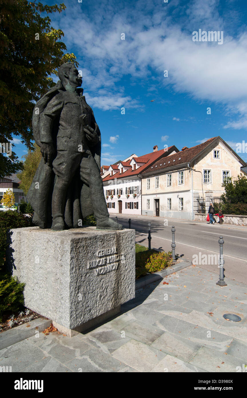 Partizan statue Stock Photo
