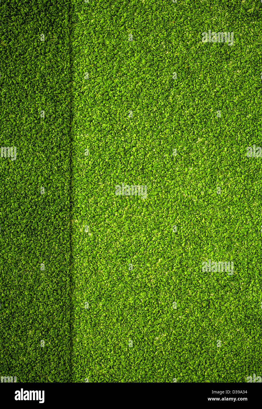 miniature golf field top view background Stock Photo