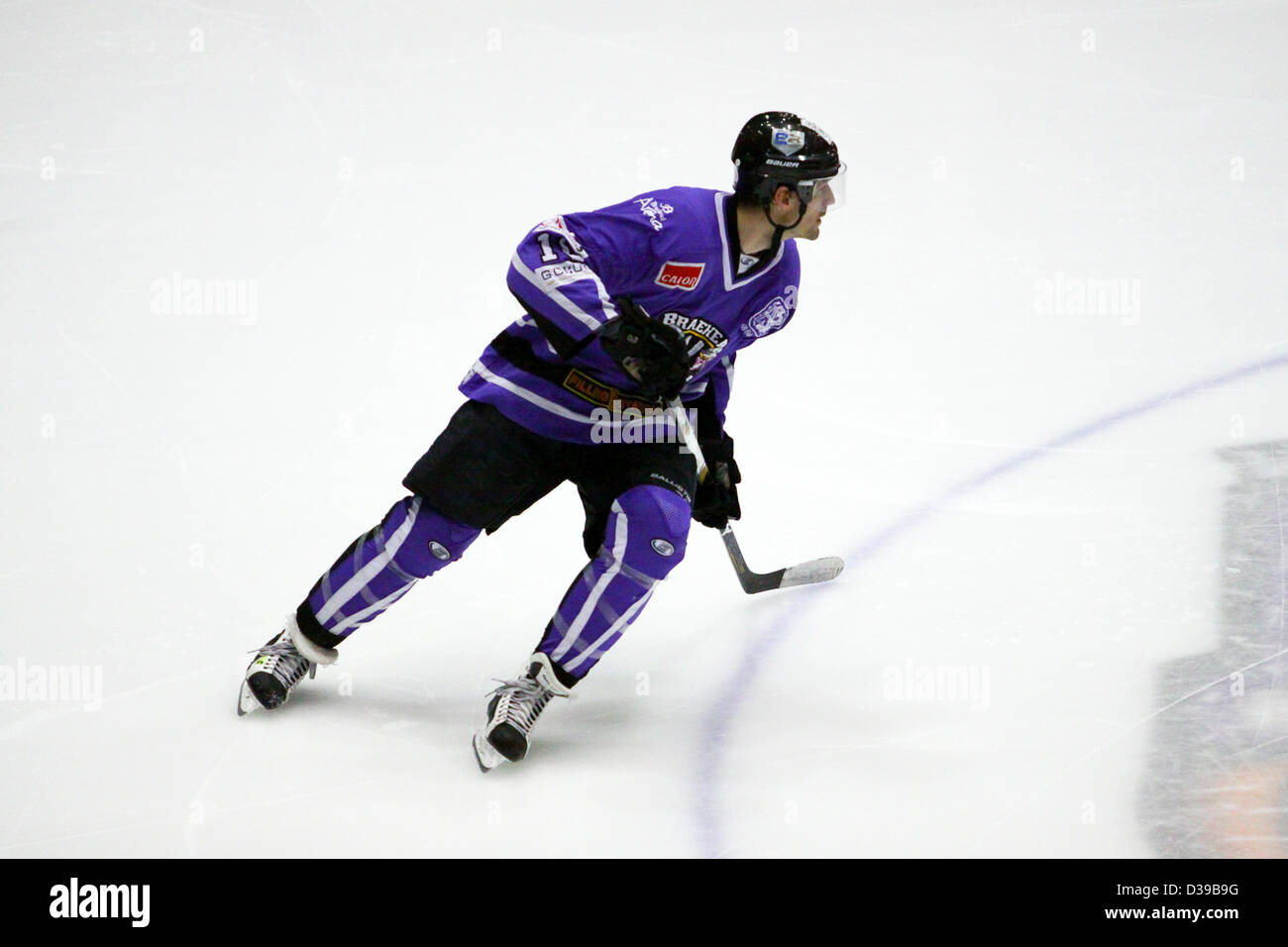 Glasgow, Scotland, UK. 13th February 2013. Elite Ice Hockey League