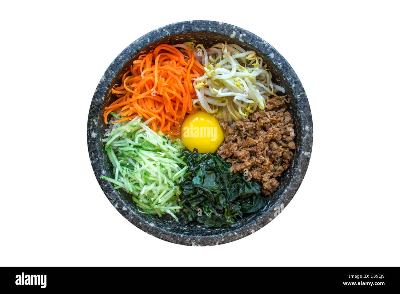 Korean traditional food, Bibimbap Stock Photo Alamy