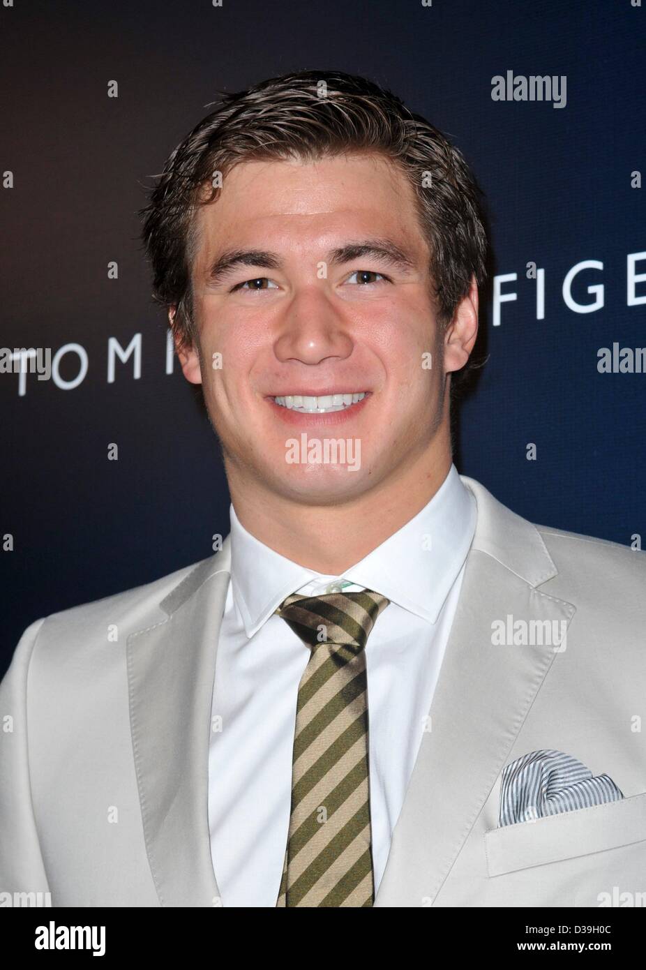 Los Angeles, California, USA. 13th February 2013. Nathan Adrian at