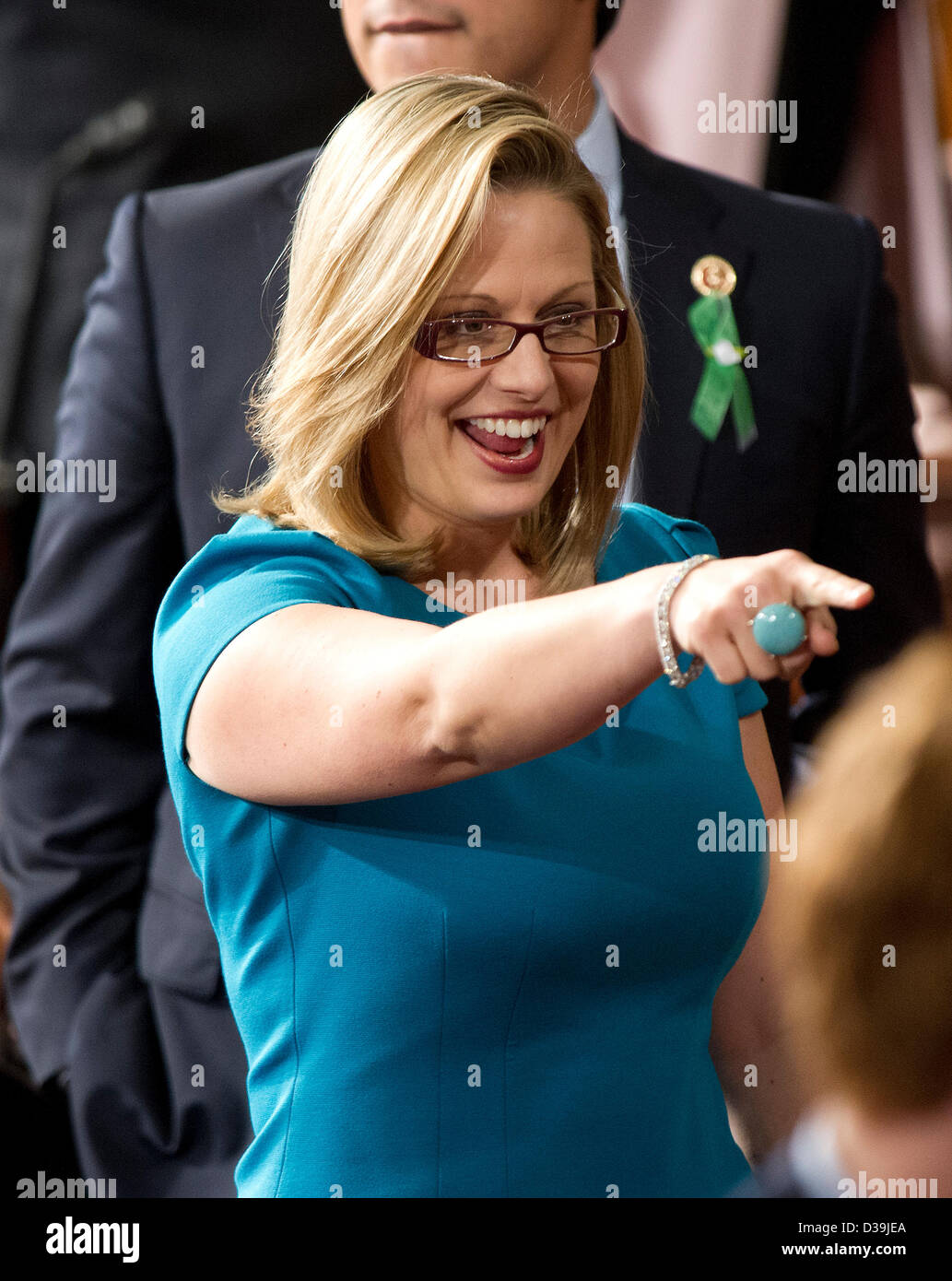 United States Representative Kyrsten Sinema (Democrat of Arizona Stock