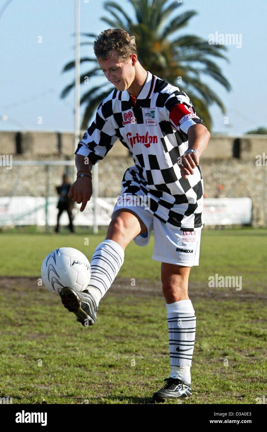 Michael schumacher playing soccer hi-res stock photography and images