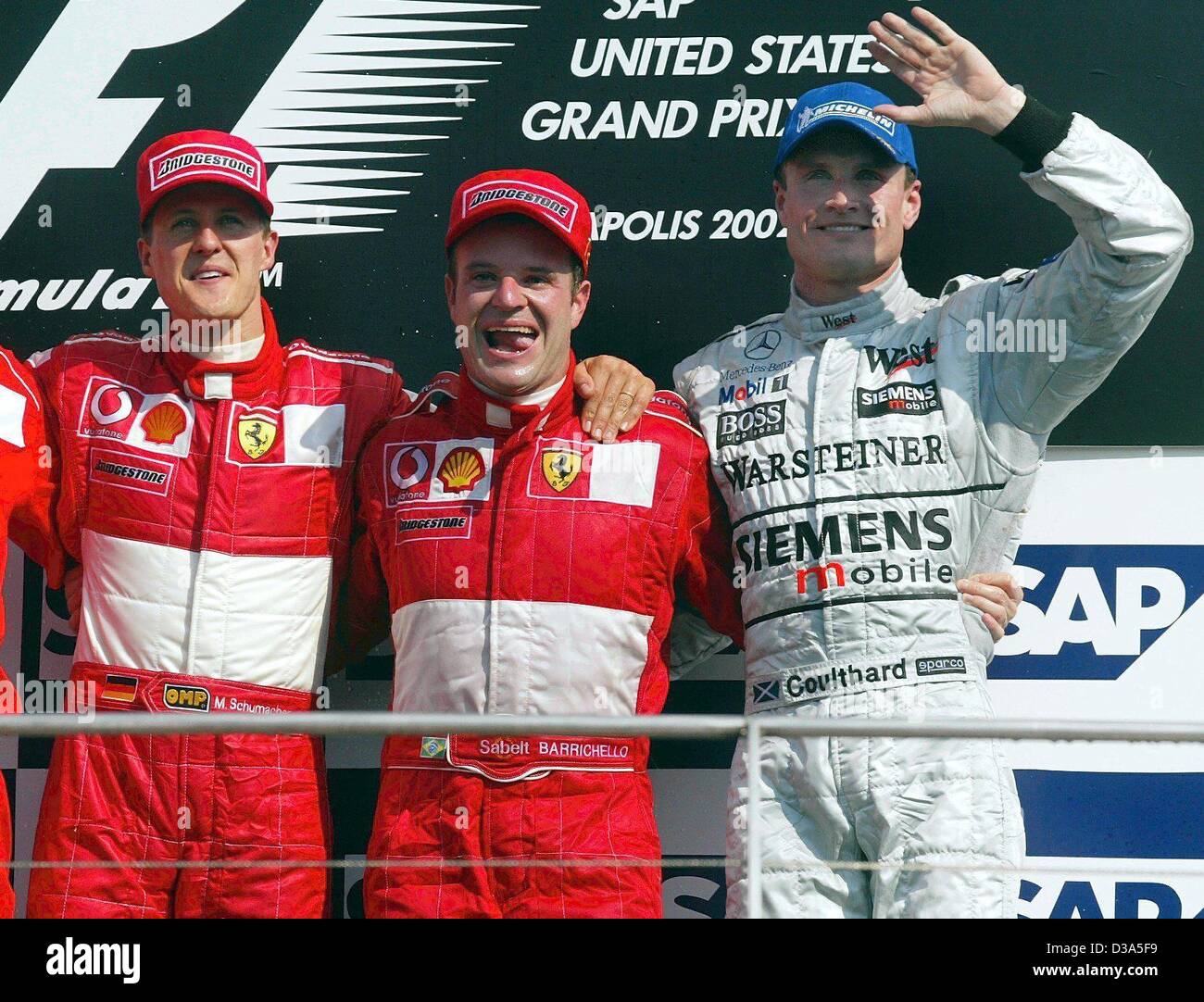 michael schumacher david coulthard